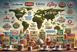 Discover the largest tea companies in the world like Unilever, Tata Global Beverages, and Nestlé, highlighting their key brands, market strategies, and global influence.