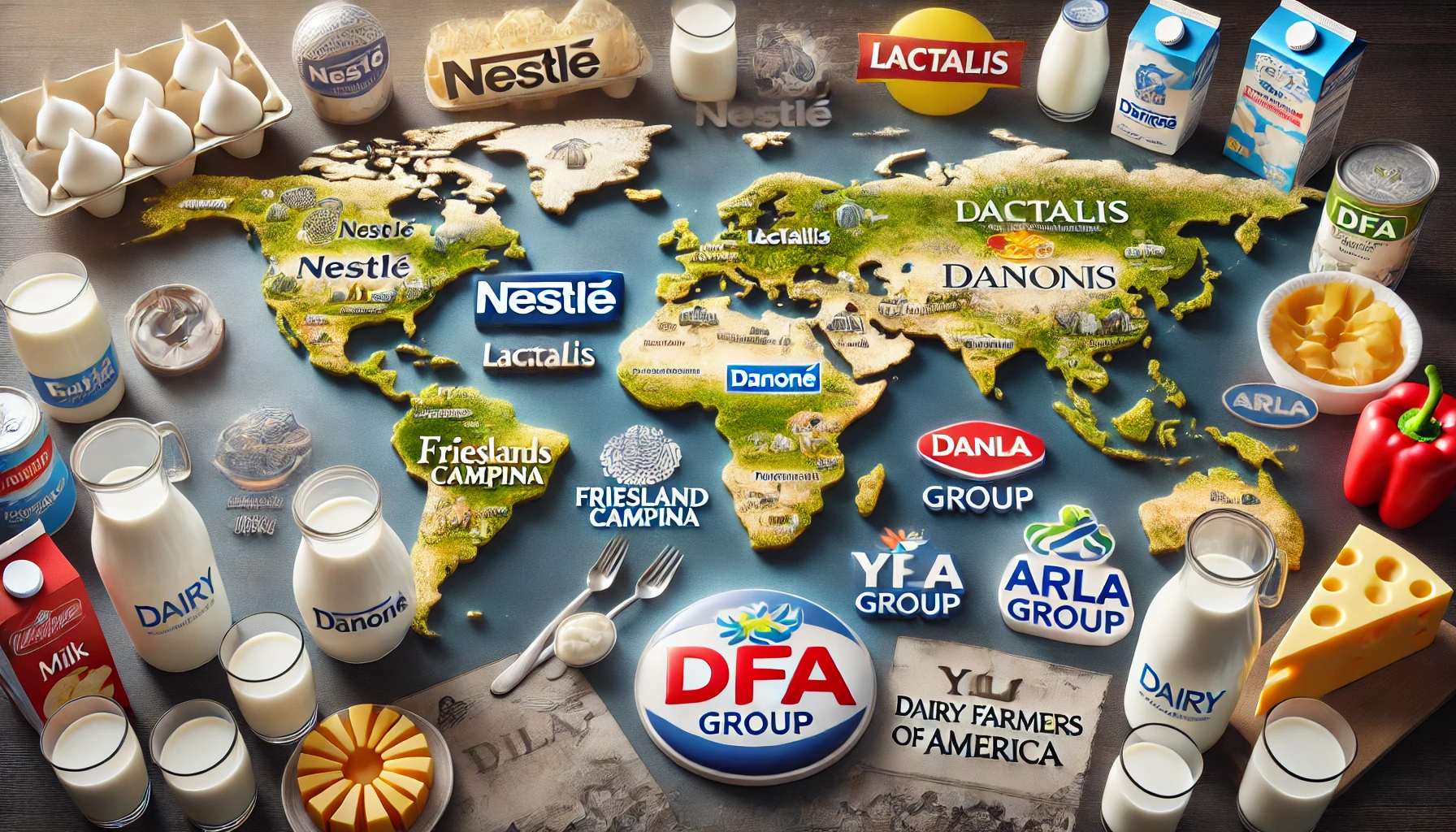 Meta Description Discover the largest dairy companies in the world like Nestlé, Lactalis, and Danone, highlighting their key brands, market strategies, and global influence.