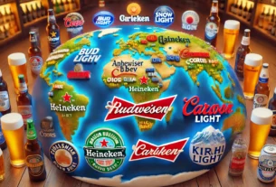 Explore the world's largest beer companies like AB InBev, Heineken, and Carlsberg, highlighting their key brands, market strategies, and global influence.