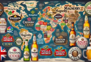 Explore the world's largest cider companies like Heineken, C&C Group, and Asahi, highlighting their key brands, market strategies, and global influence.