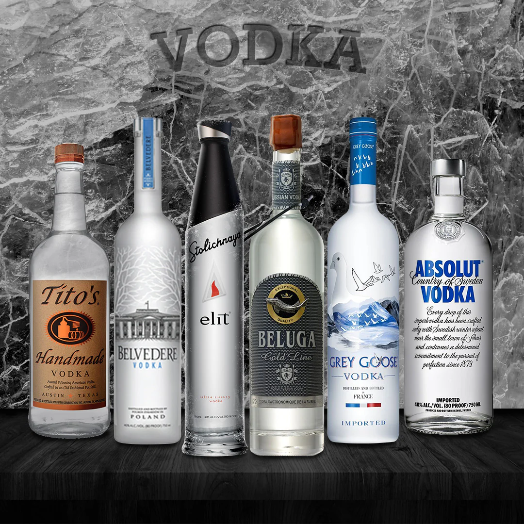 Explore the world's largest vodka companies and brands, including Diageo, Pernod Ricard, Russki Standard, Belvedere, and Tito's Handmade Vodka. Discover their market impact, key brands, and global presence in this comprehensive report.